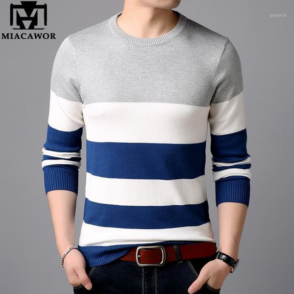 miacawor sweater men striped knitted wool sweaters pullover men slim fit pull homme casual sueter masculino clothes y1501, White;black
miacawor sweater men striped knitted wool sweaters pullover men slim fit pull homme casual sueter masculino clothes y1501, White;black