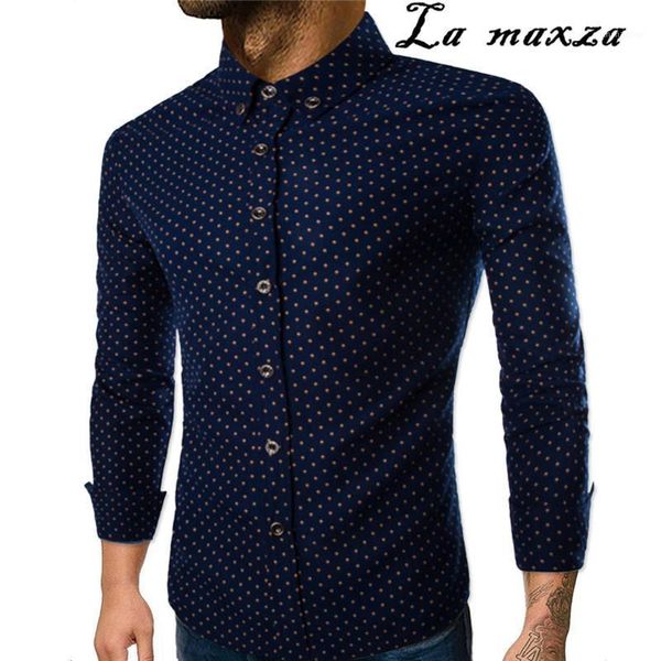 2020 causal mens polka dot print shirt fashion long sleeves spring men shirt plus size1, White;black
2020 causal mens polka dot print shirt fashion long sleeves spring men shirt plus size1, White;black