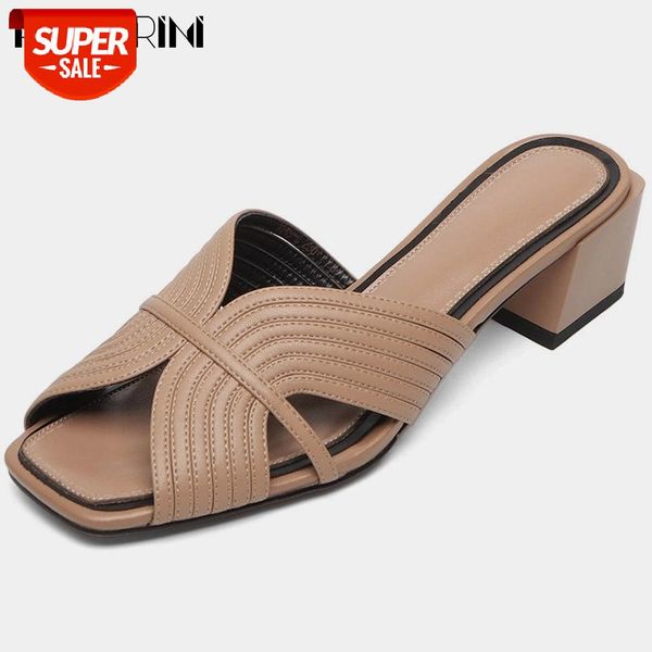 ribetrini lady slip on square heel solid casual shoes genuine leather open toe summer women pumps consise brand pumps #vc6g
ribetrini lady slip on square heel solid casual shoes genuine leather open toe summer women pumps consise brand pumps #vc6g