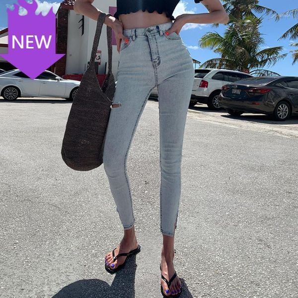 women's jeans ripped hole female pencil 2021 women trousers streetwear light blue high waist stretch skinny pants split1
women's jeans ripped hole female pencil 2021 women trousers streetwear light blue high waist stretch skinny pants split1
