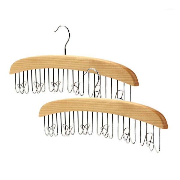 hooks & rails 2pcs multifunctional tie hanger solid wood clothes rack belt scarf with 12 hooks1
hooks & rails 2pcs multifunctional tie hanger solid wood clothes rack belt scarf with 12 hooks1