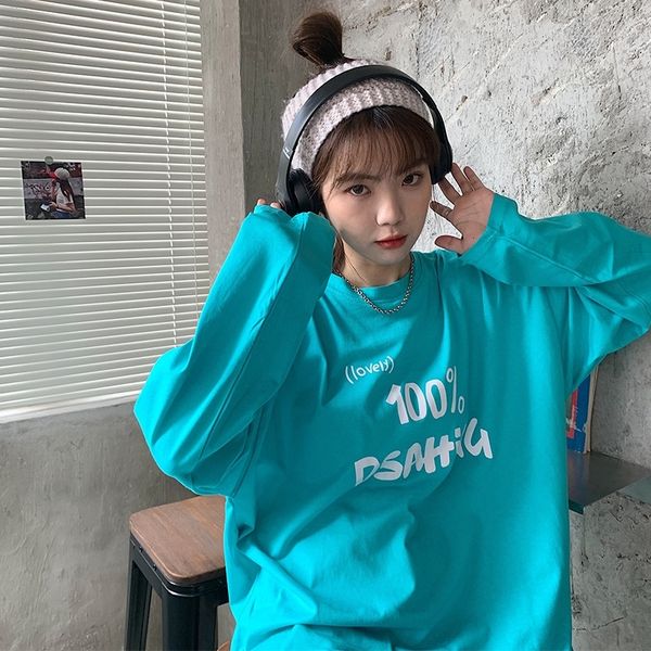 2dkwy cotton long sleeve t-shirt t-shirt sweater women's ins super loose korean fire autumn dress 2020 new 44cey style autumn sweater h, White
2dkwy cotton long sleeve t-shirt t-shirt sweater women's ins super loose korean fire autumn dress 2020 new 44cey style autumn sweater h, White