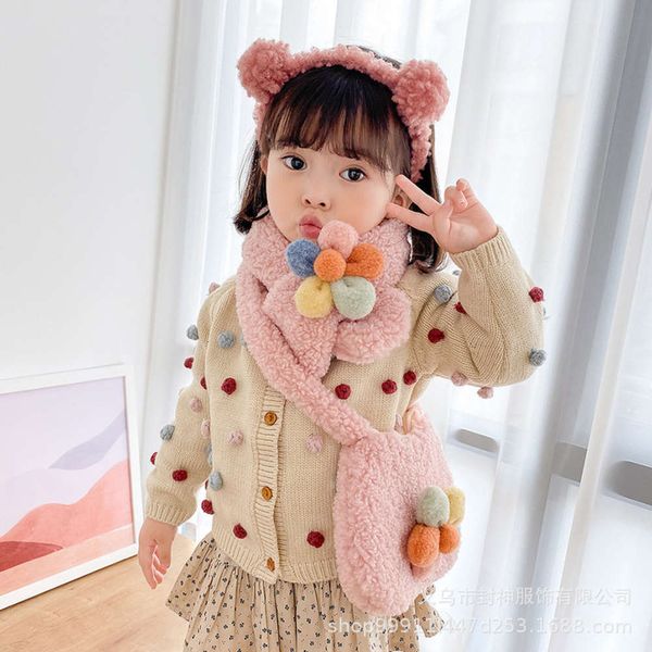 versatile 2020 letter new children's korean scarf autumn and winter imitation lamb plush warm bag rabbit cashmere collar, Red;brown
versatile 2020 letter new children's korean scarf autumn and winter imitation lamb plush warm bag rabbit cashmere collar, Red;brown