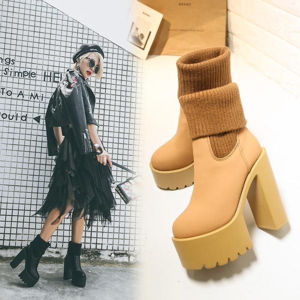 autumn boots women's rubber shoes rain chunky heel booties ladies lace up bootee woman 2019 low heels booties1, Black
autumn boots women's rubber shoes rain chunky heel booties ladies lace up bootee woman 2019 low heels booties1, Black