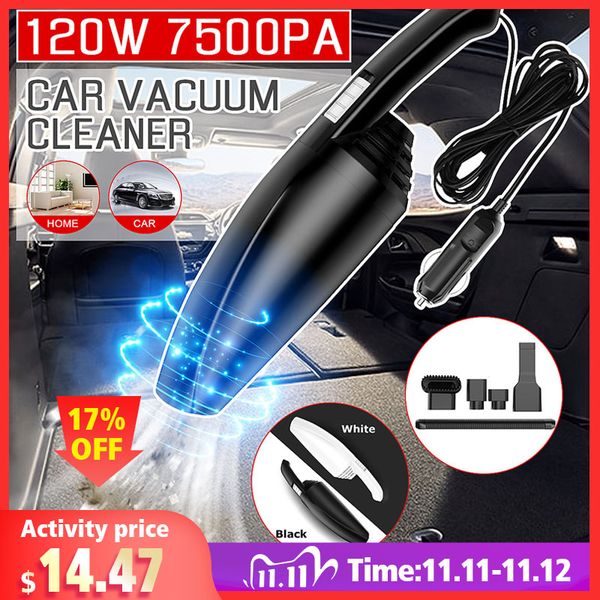 handheld vacuum cleaner cyclone suction car vacuum cleaner cordless wet/dry auto portable for car home