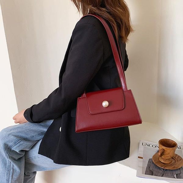 fashion pu tote women small shoulder bag lady's shoulder bag fashion subaxillary bags handbags