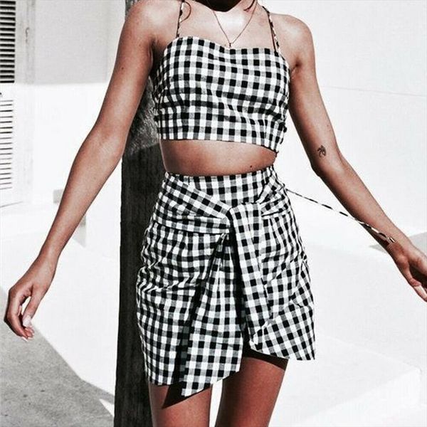 2pcs лета женщины дамы рукавов бинты bodycon короткие crop top юбка outfit set плед элегантная партия мини платье, Gray
2pcs лета женщины дамы рукавов бинты bodycon короткие crop top юбка outfit set плед элегантная партия мини платье, Gray