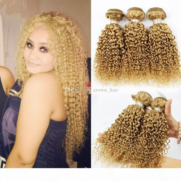 kinky curly human hair extensions honey blonde hair bundles #27 pure color hair weaves 3pcs lot for woman ing, Black
kinky curly human hair extensions honey blonde hair bundles #27 pure color hair weaves 3pcs lot for woman ing, Black