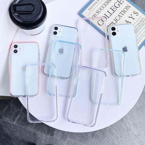 10 шт. / лот прозрачный чехол для телефона для iphone 12mini 11 pro max x xr xs max 6s 7 8 плюс красочные противоудачные tpu covers cover дл
10 шт. / лот прозрачный чехол для телефона для iphone 12mini 11 pro max x xr xs max 6s 7 8 плюс красочные противоудачные tpu covers cover дл