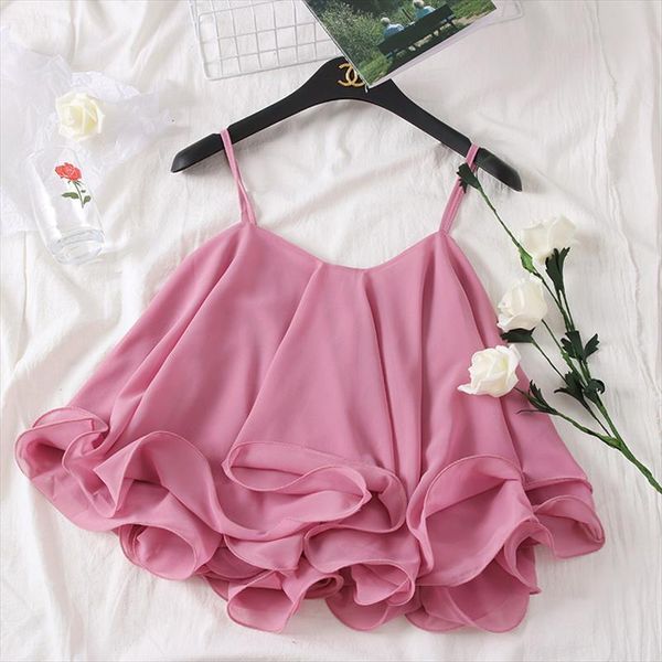 cold shoulder chiffon blouse ruffle cami tank backless sleeveless shirt women blusas mujer de moda 2020 korean new, White
cold shoulder chiffon blouse ruffle cami tank backless sleeveless shirt women blusas mujer de moda 2020 korean new, White