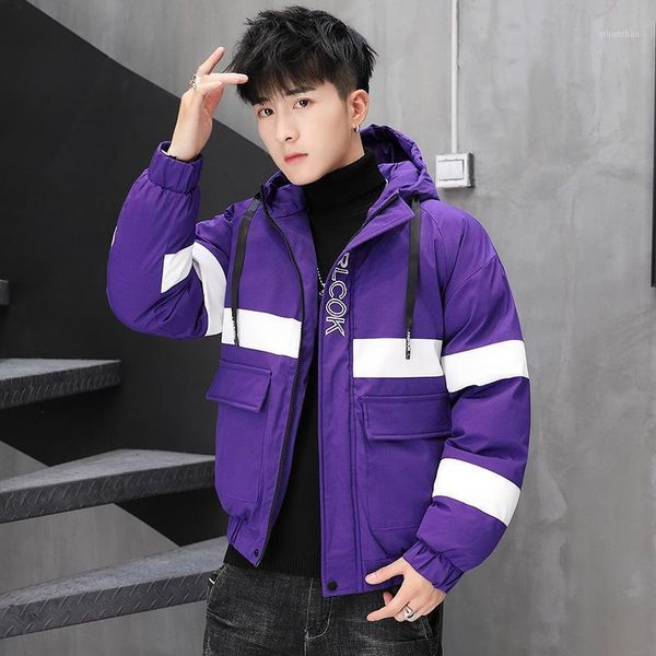 2020 patchwork winter new jacket thick parkas men's trend hooded casual loose tooling jacket men's cotton coat1, Black
2020 patchwork winter new jacket thick parkas men's trend hooded casual loose tooling jacket men's cotton coat1, Black