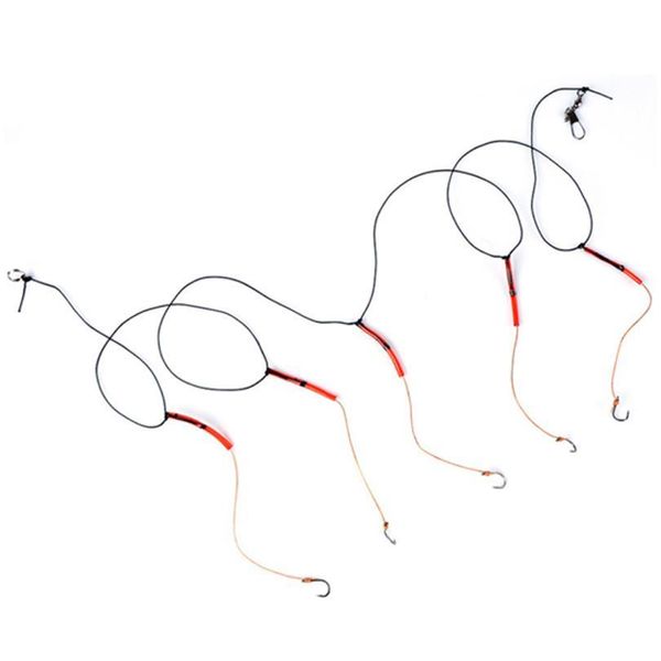 6pcs/set high carbon steel swivel fishhooks with 5 small hook rigs swivel fishing tackle lures pesca baits string hook a bbywrf
6pcs/set high carbon steel swivel fishhooks with 5 small hook rigs swivel fishing tackle lures pesca baits string hook a bbywrf