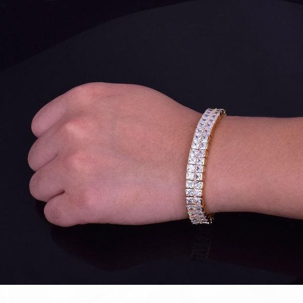 fashion 2 row cz stone men's square tennis bracelet hip hop jewelry 10mm cubic zircon copper material gold silver for gift, Golden;silver
fashion 2 row cz stone men's square tennis bracelet hip hop jewelry 10mm cubic zircon copper material gold silver for gift, Golden;silver