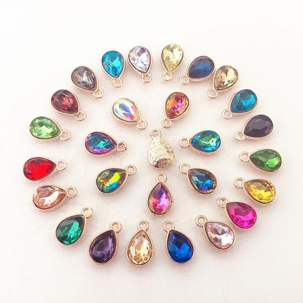 10pcs rose gold waterdrop charm crystal pendant beaded jewelry findings1, Bronze;silver
10pcs rose gold waterdrop charm crystal pendant beaded jewelry findings1, Bronze;silver