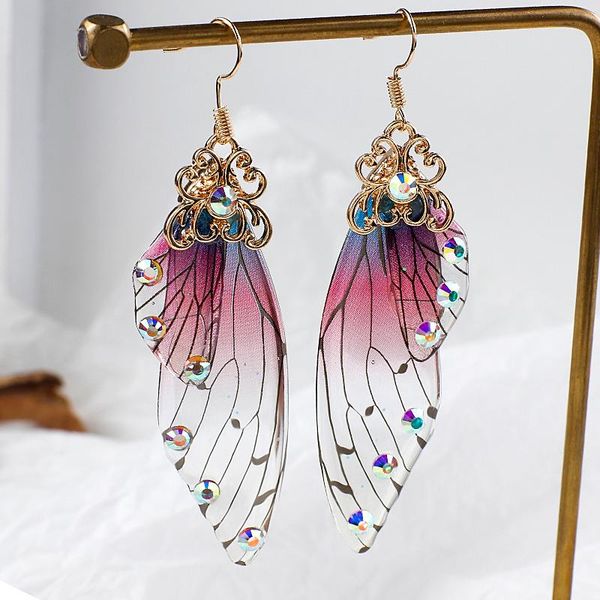 aensoa 2020 pink fairy butterfly wing earrings for women fahion resin rhinestone wing earrings romantic bridal jewelry new, Silver
aensoa 2020 pink fairy butterfly wing earrings for women fahion resin rhinestone wing earrings romantic bridal jewelry new, Silver