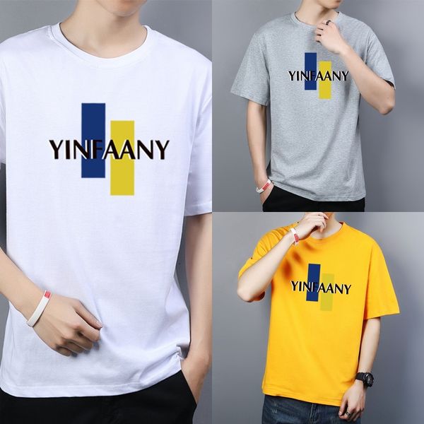 emdbs summer 2020 loose large on short printed t-shirt new cotton round men's sleeve t-shirt neck fashion 214qu, Blue
emdbs summer 2020 loose large on short printed t-shirt new cotton round men's sleeve t-shirt neck fashion 214qu, Blue