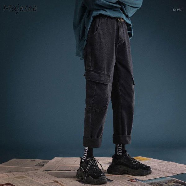 men jeans plus size 3xl solid straight ankle length multi pockets hip hop loose males leisure chic trendy baggy retro denim new1, Blue
men jeans plus size 3xl solid straight ankle length multi pockets hip hop loose males leisure chic trendy baggy retro denim new1, Blue