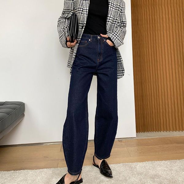 women stright jeans loose high waist zipper 2021 spring summer new pockets ladies denim pants, Blue
women stright jeans loose high waist zipper 2021 spring summer new pockets ladies denim pants, Blue