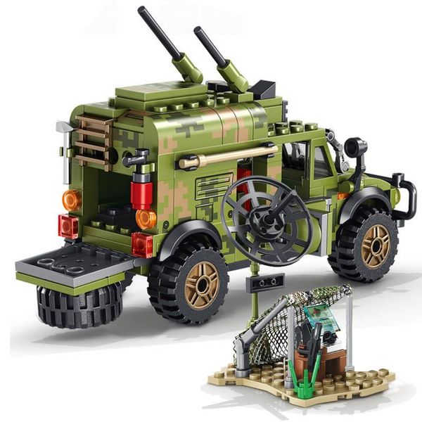 sembo 303pcs ww2 car building blocks military armored communication command vehicle army soldiers educational toys for children sqcqkq
sembo 303pcs ww2 car building blocks military armored communication command vehicle army soldiers educational toys for children sqcqkq