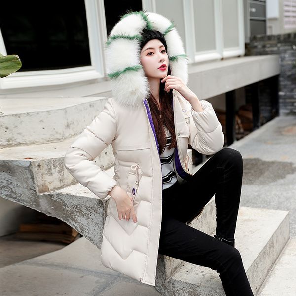 new winter female 2021 mid-length korean style fur collar fine padded was thin plus size quilted jacket w1fo, Black
new winter female 2021 mid-length korean style fur collar fine padded was thin plus size quilted jacket w1fo, Black