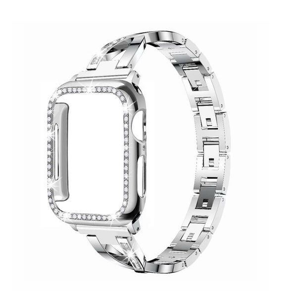 strap + case suitable for watch 5 4 3 2 1 stainless steel crystal diamond bracelet 38mm 40mm 42mm 44m jllzjs, Black;brown
strap + case suitable for watch 5 4 3 2 1 stainless steel crystal diamond bracelet 38mm 40mm 42mm 44m jllzjs, Black;brown