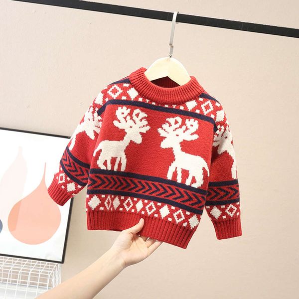 2020 winter korean sweater boys and girls children's t-shirt new year's clothing, Blue
2020 winter korean sweater boys and girls children's t-shirt new year's clothing, Blue