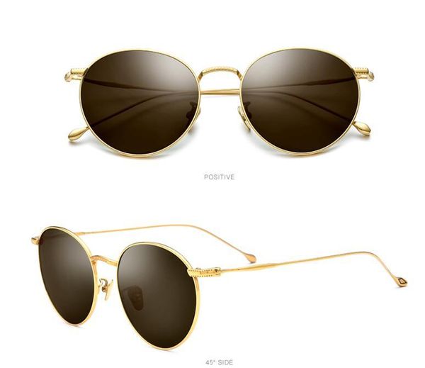 sunglasses ultralight round frame women vintage pure titanium polarized goggle uv400 retro driving sun glasses men, White;black
sunglasses ultralight round frame women vintage pure titanium polarized goggle uv400 retro driving sun glasses men, White;black