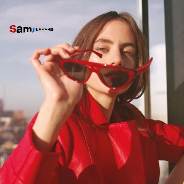 sunglasses samjune cat eye for women vintage uv400 pc glasses design red sun glass goggle eyewear, White;black
sunglasses samjune cat eye for women vintage uv400 pc glasses design red sun glass goggle eyewear, White;black