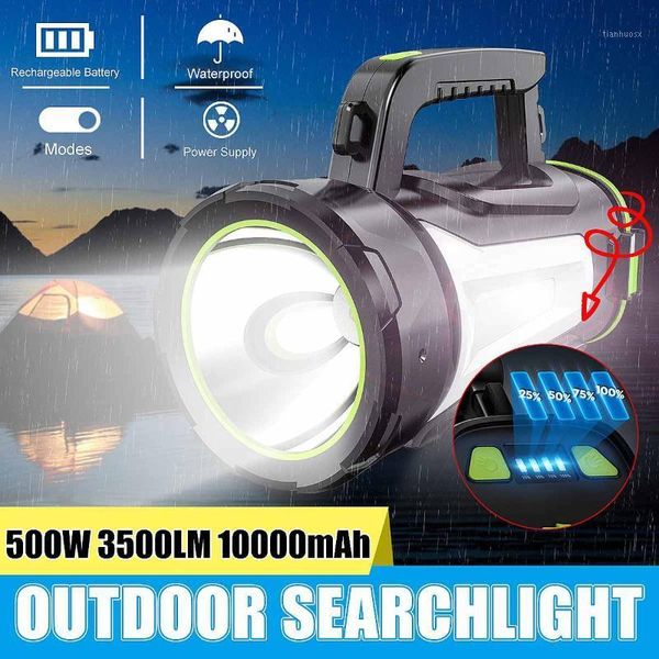 portable lanterns 500w usb charging led work light torch 10000mah battery spotlight hand lamp camping lantern searchlight for fishing huntin
portable lanterns 500w usb charging led work light torch 10000mah battery spotlight hand lamp camping lantern searchlight for fishing huntin