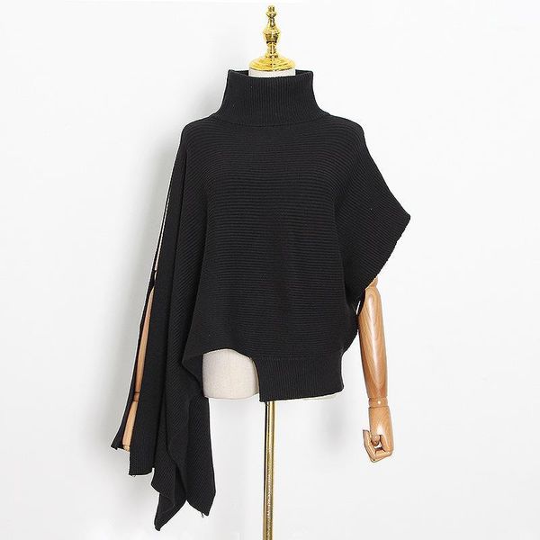 high street fashion 2020 designer blouse women's turtleneck butterfly sleeve knitting sweater1, White;black
high street fashion 2020 designer blouse women's turtleneck butterfly sleeve knitting sweater1, White;black