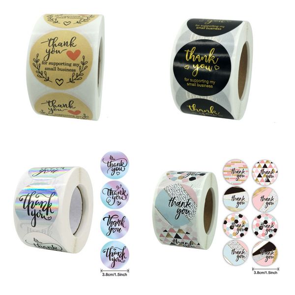 13 styles 500pcs 1.5inch thank you flower round adhesive stickers label for wedding baking gift bag envelope party decor
13 styles 500pcs 1.5inch thank you flower round adhesive stickers label for wedding baking gift bag envelope party decor