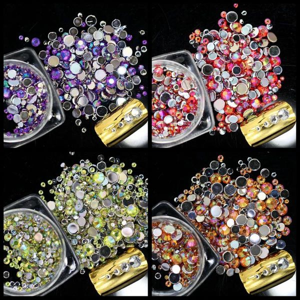 nail art decorations 1 box ab colorful rhinestones 3d diy tiny glitter tips silver flatback 1.5mm/2mm/3mm/4mm mixed sizes, Silver;gold
nail art decorations 1 box ab colorful rhinestones 3d diy tiny glitter tips silver flatback 1.5mm/2mm/3mm/4mm mixed sizes, Silver;gold