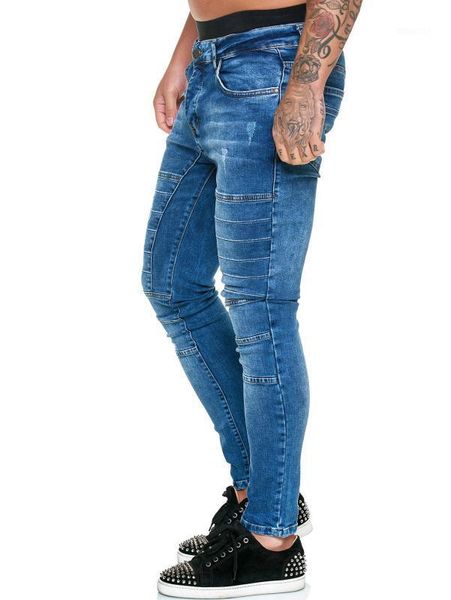 men's hole jeans pants casual summer autumn sweatpants male ripped skinny trousers slim biker outwears pants1, Blue
men's hole jeans pants casual summer autumn sweatpants male ripped skinny trousers slim biker outwears pants1, Blue