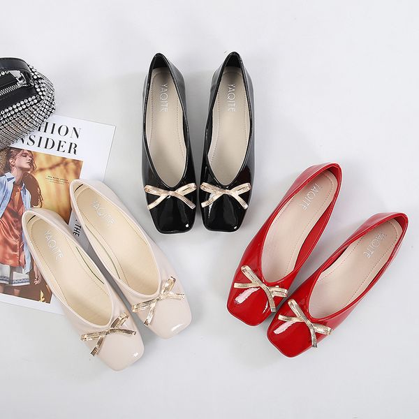 lolita 2022 ballerina shoes women spring fashion ballet flats shoes square toe butterfly-knot patent leather loafers shoes women girls, Black
lolita 2022 ballerina shoes women spring fashion ballet flats shoes square toe butterfly-knot patent leather loafers shoes women girls, Black