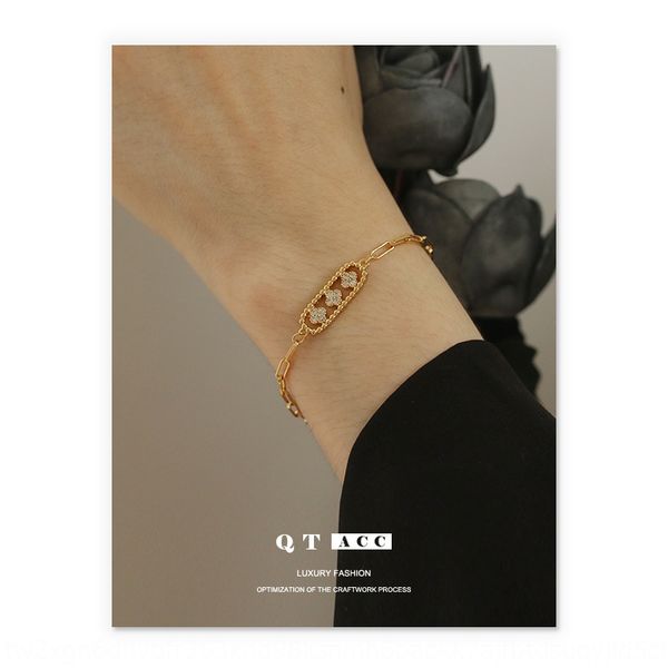 brass plated 18k real gold diamond zircon inlaid bracelet diamonddiamond diamondfashion ins style flower tag bracelet woman rsyym, Golden;silver
brass plated 18k real gold diamond zircon inlaid bracelet diamonddiamond diamondfashion ins style flower tag bracelet woman rsyym, Golden;silver