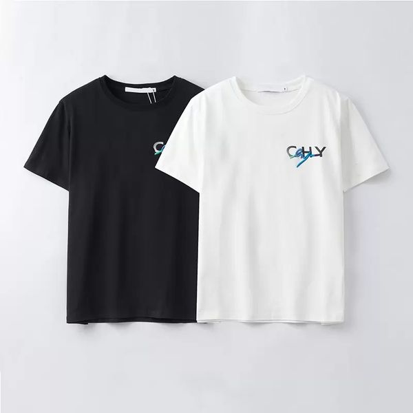 summer womens designer mens t shirt casual short sleeve cotton blended fashion tshirt with brand letter embroidery -xfj, White;black
summer womens designer mens t shirt casual short sleeve cotton blended fashion tshirt with brand letter embroidery -xfj, White;black