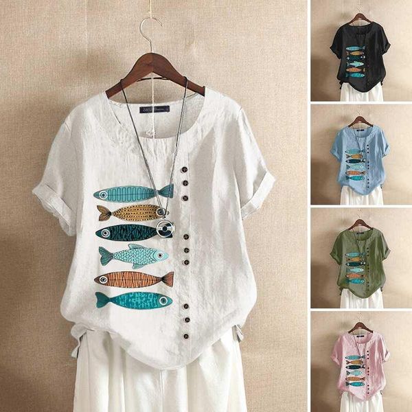 plus size women's printed blouse 2020 zanzea fashion summer tee shirts short sleeve shirts female casual blusas o neck tunic 5xl, White
plus size women's printed blouse 2020 zanzea fashion summer tee shirts short sleeve shirts female casual blusas o neck tunic 5xl, White