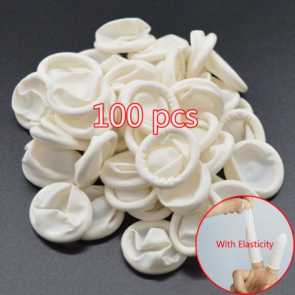 100pcs natural rubber disposable cots non-slip anti-static fingertip protector gloves white finger cover nail tool
100pcs natural rubber disposable cots non-slip anti-static fingertip protector gloves white finger cover nail tool