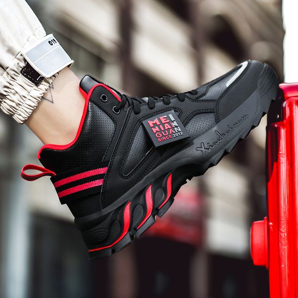 male sports breathing new men's high-quality tennis shoes, fashionversion running shoes of the large male trend, Black;brown
male sports breathing new men's high-quality tennis shoes, fashionversion running shoes of the large male trend, Black;brown
