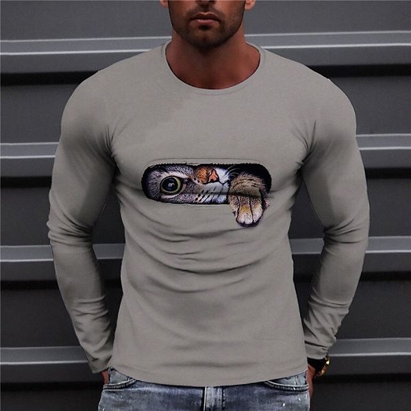 men's t shirt 3d print cat graphic prints crew neck daily holiday print long sleeve casual designer big and tall gray j4z8#, White;black
men's t shirt 3d print cat graphic prints crew neck daily holiday print long sleeve casual designer big and tall gray j4z8#, White;black