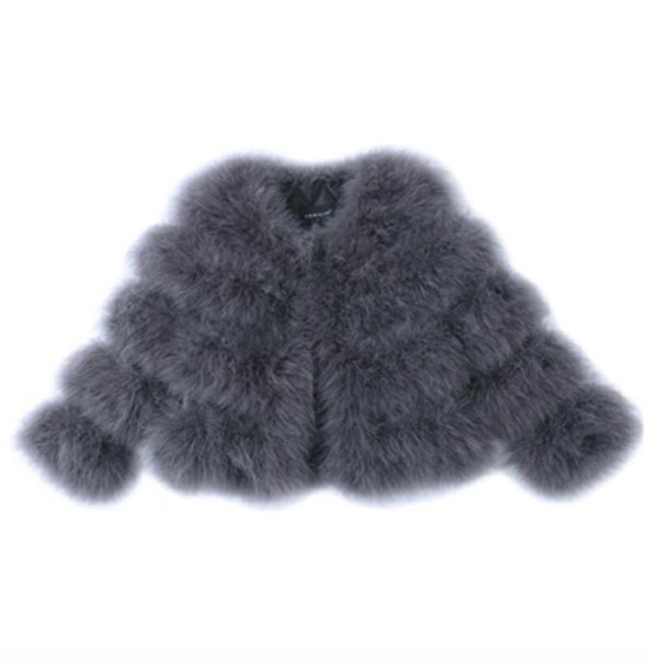 women's fur & faux ostrich coat female furry long sleeves 2021 winter jackets solid outerwear trendy lady warm clothes, Black 
women's fur & faux ostrich coat female furry long sleeves 2021 winter jackets solid outerwear trendy lady warm clothes, Black