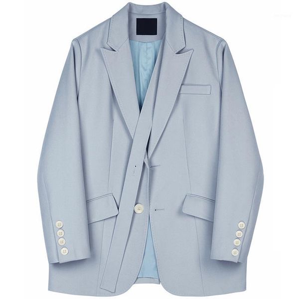 blue blazer 2021 autumn new korean style non-mainstream design women's korea fashion balzer causal winter clothes women1, White;black
blue blazer 2021 autumn new korean style non-mainstream design women's korea fashion balzer causal winter clothes women1, White;black