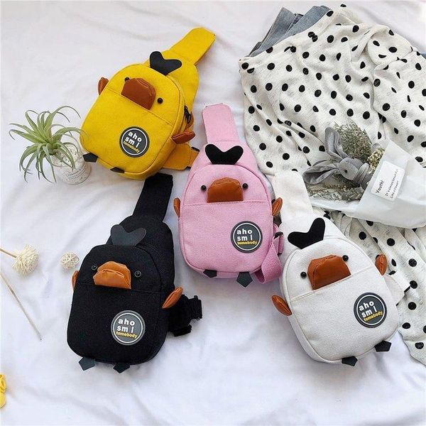 1pcs fashion cute yellow duck children chest pack boy girls canvas shoulder crossbody pocket student school bags women waist bag
1pcs fashion cute yellow duck children chest pack boy girls canvas shoulder crossbody pocket student school bags women waist bag