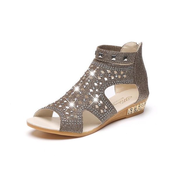 designer shoes 2022 summer new flat rhinestone fish mouth roman shoes high-women's shoes version of large size hollow ri, Black
designer shoes 2022 summer new flat rhinestone fish mouth roman shoes high-women's shoes version of large size hollow ri, Black
