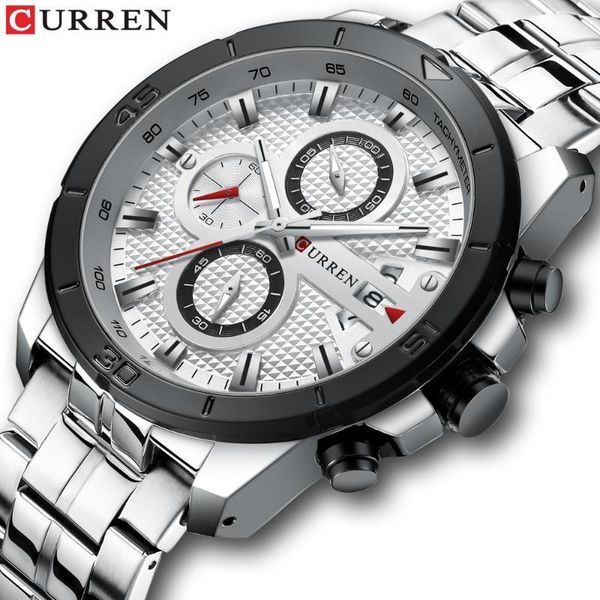 wristwatches brand curren luxury men watch full steel business wristwatch sports fashion waterproof quartz male clock relogio masculino1, Slivery;brown
wristwatches brand curren luxury men watch full steel business wristwatch sports fashion waterproof quartz male clock relogio masculino1, Slivery;brown
