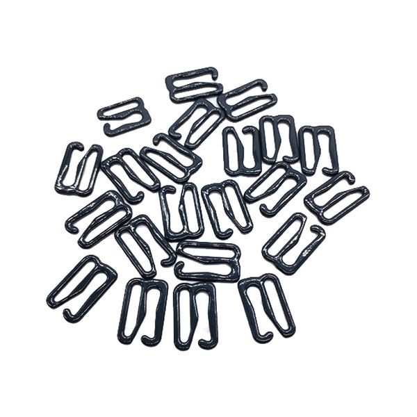 intimates accessories nylon coated underwear front closure bra adjuster hooks buckle, Black;white
intimates accessories nylon coated underwear front closure bra adjuster hooks buckle, Black;white