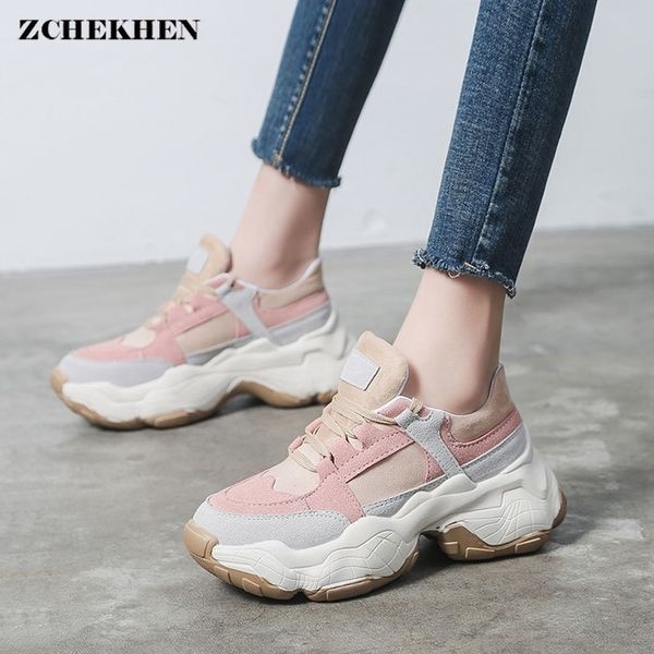 designer shoes woman wedges platform sneakers lace-up breathable tenis feminino casual chunky sneakers ladies zapatos mujer y200109, Black
designer shoes woman wedges platform sneakers lace-up breathable tenis feminino casual chunky sneakers ladies zapatos mujer y200109, Black