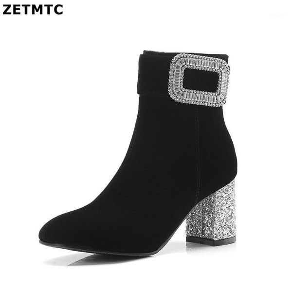 boots 2021 flock leather women high heels platform ankle for round toe autumn winter shoes1, Black
boots 2021 flock leather women high heels platform ankle for round toe autumn winter shoes1, Black