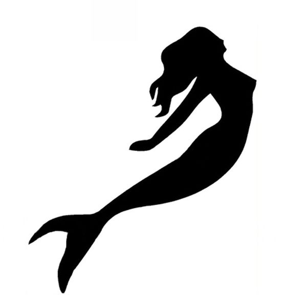 cute mermaid car sticker fashion car window decoration personality pvc waterproof decal black/white, 14cm*10cm
cute mermaid car sticker fashion car window decoration personality pvc waterproof decal black/white, 14cm*10cm