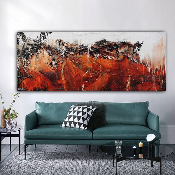 large size orange black oil painting abstract poster wall art pictures canvas paintings print poster living room
large size orange black oil painting abstract poster wall art pictures canvas paintings print poster living room